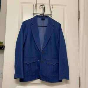 Vintage denim blazer by Koret City Blues